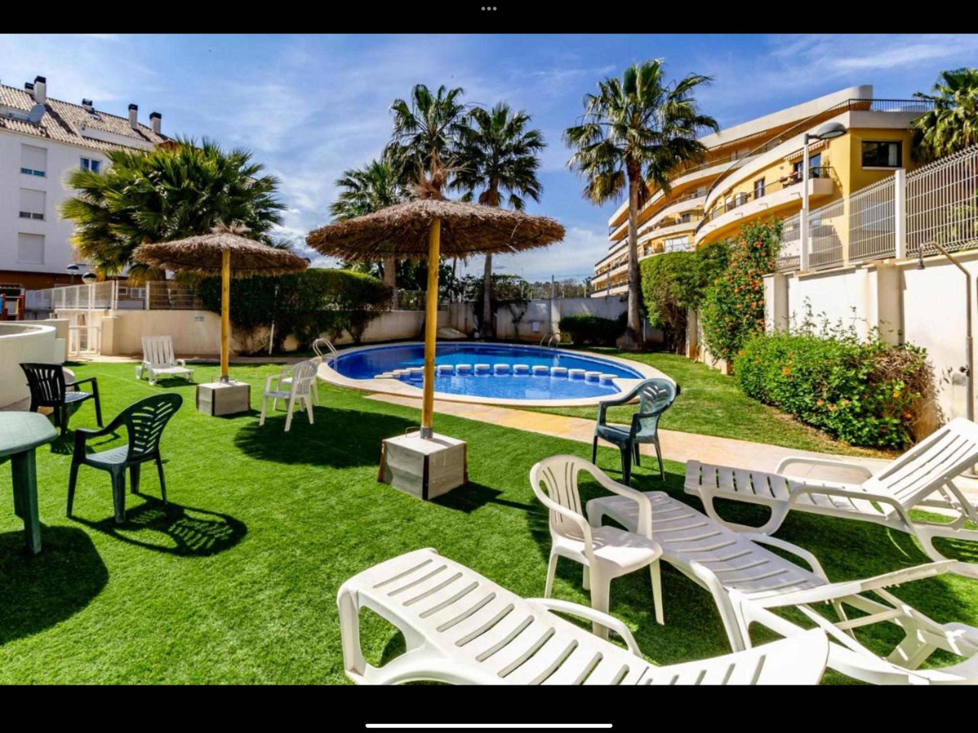 Stadscentrum Moraira Appartement El Sol De Moraira Met Zwembad Экстерьер фото