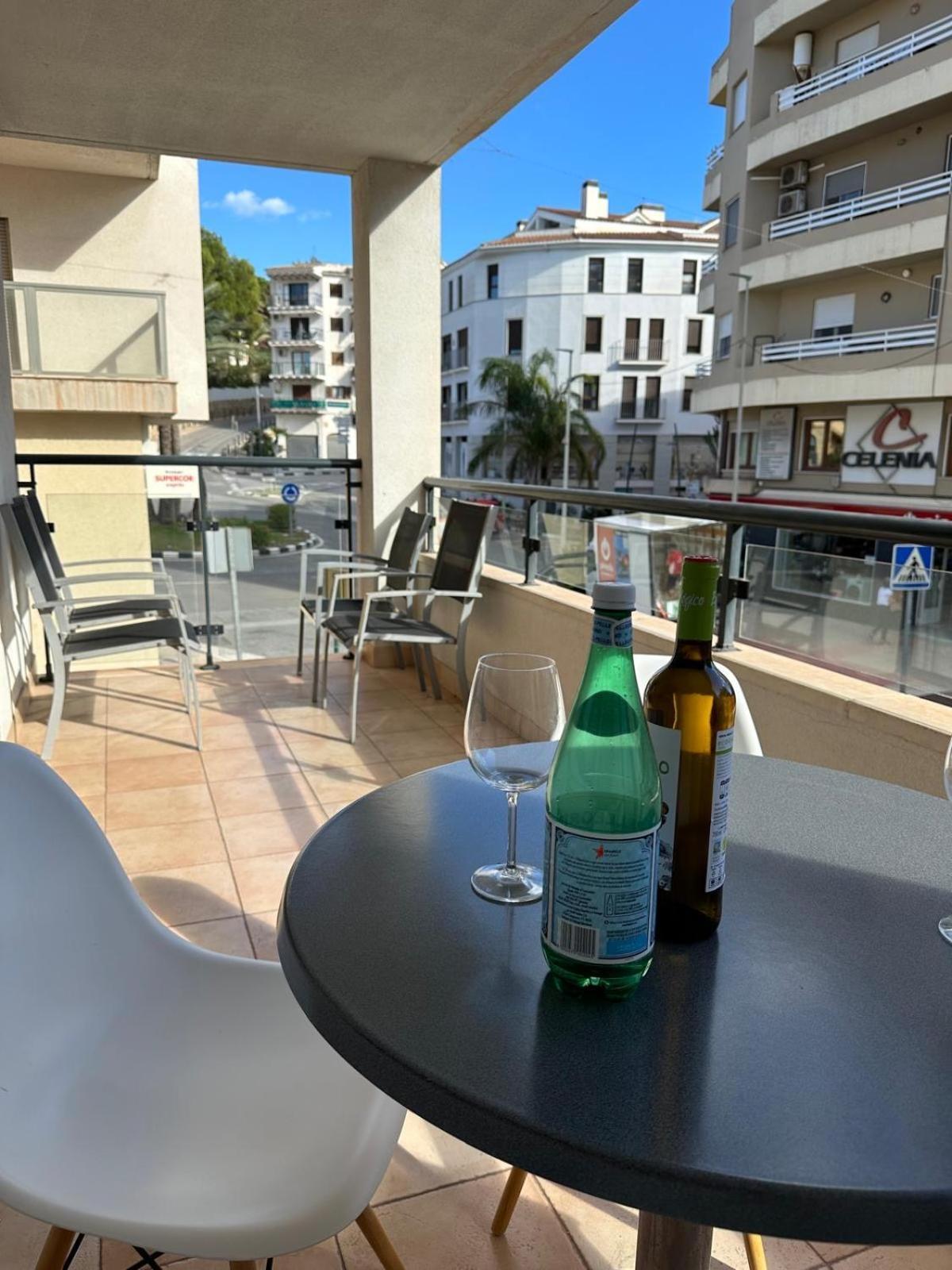 Stadscentrum Moraira Appartement El Sol De Moraira Met Zwembad Экстерьер фото